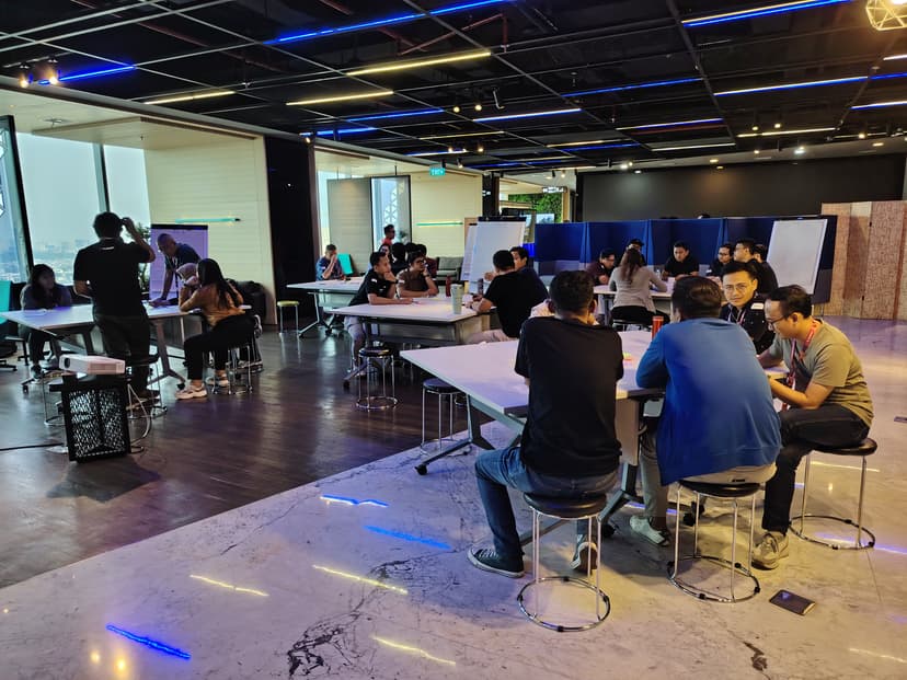 Workshop collaboration and training session